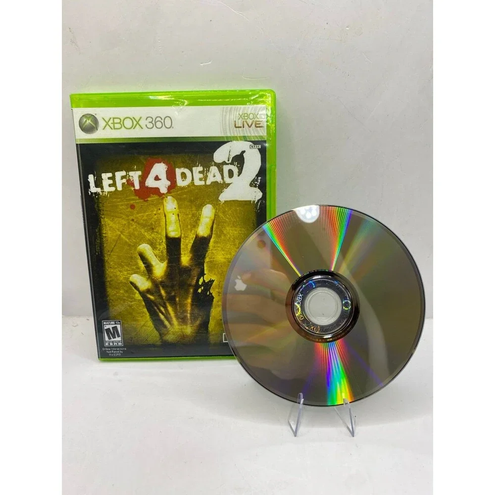 Left 4 Dead 2 Microsoft Xbox 360 Disc only Very Clean Mint excellent condition